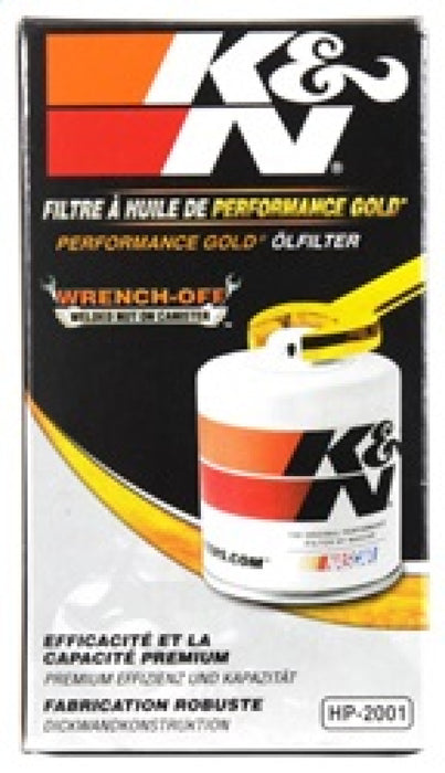 K&N Oil Filter OIL FILTER; AUTOMOTIVE HP-2001