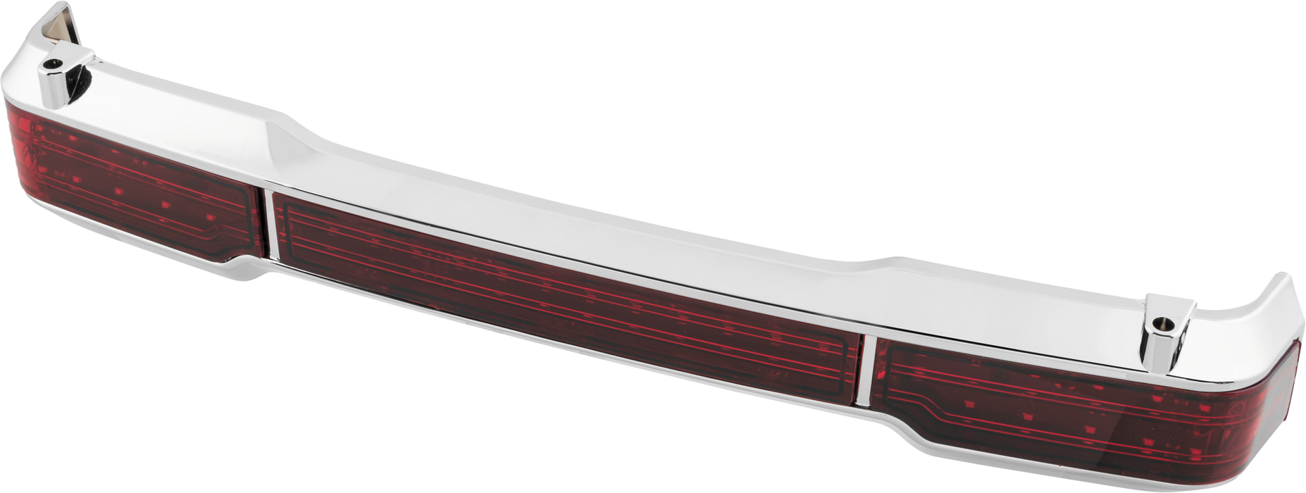 Letric Lighting Co LLC-KTP-C01 Wrap-Around LED Kit - Chrome with Red Lens