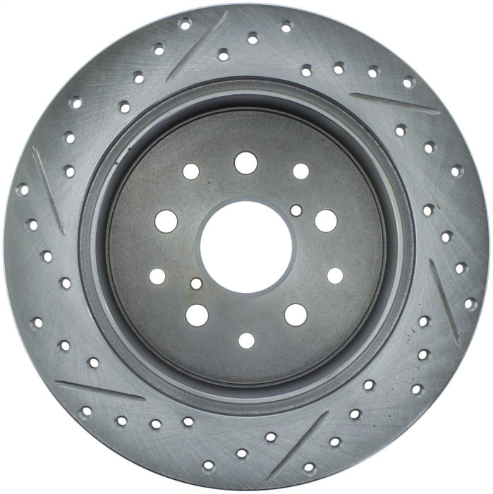 StopTech 01-05 Lexus IS300 / 02-10 Lexus SC430 Sport Slotted & Drilled Rear Left Brake Rotor 227.44090L