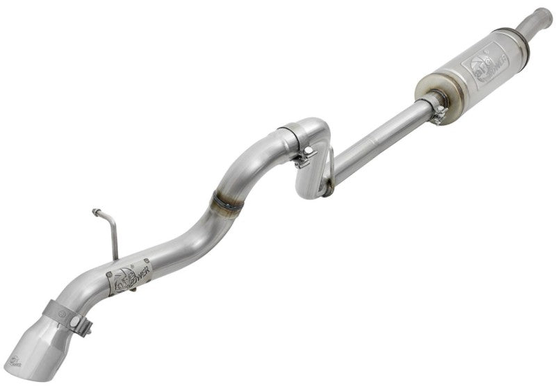 aFe MACH Force-Xp 2.5in Catback High-Tuck Exhaust 18-21 compatible with Jeep Wrangler (JL)3.6L 4-Door Polished Tip 49-48065-1P