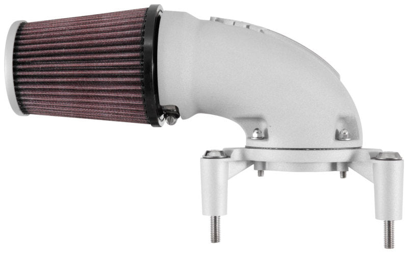 K&N 01-17 Harley Davidson Softail / Dyna FI Performance Air Intake System Silver 57-1137S