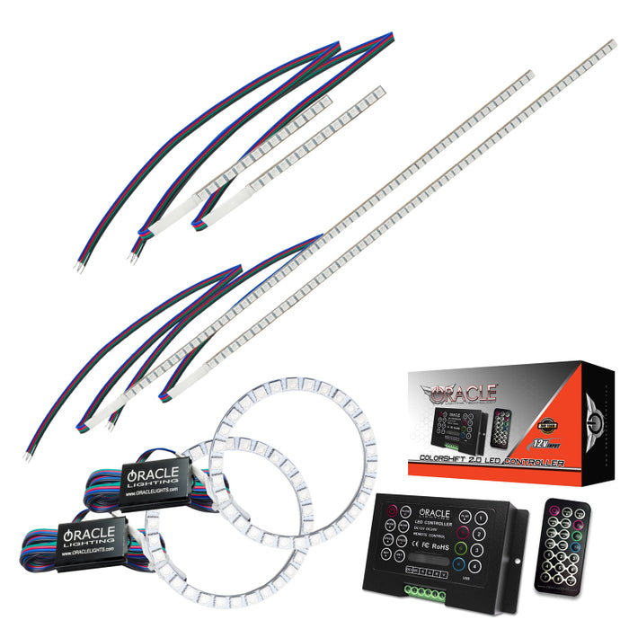 Oracle 16-18 Honda Ridgeline DRL Upgrade w/ Halo Kit ColorSHIFT w/ 2.0 Controller SEE WARRANTY 1324-333