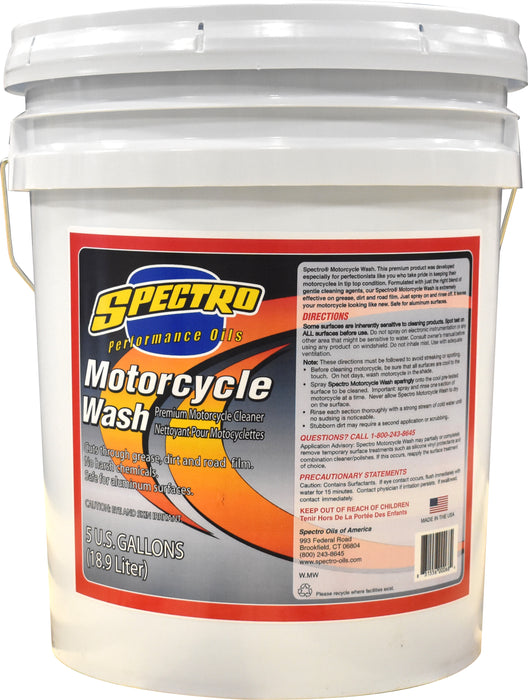 Spectro Oil W.MW Motorcycle Wash,1 Pack