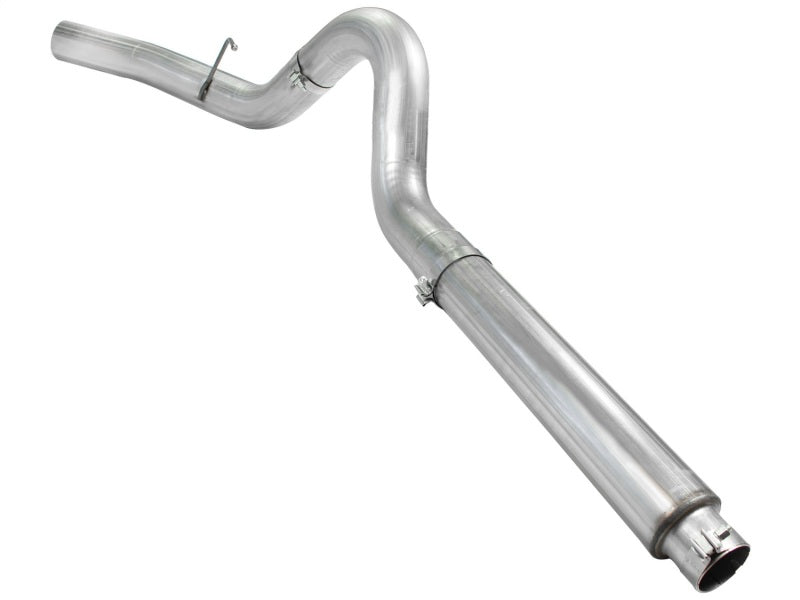 aFe Atlas 5in DPF-Back Aluminized Steel Exh Sys, Ford Diesel Trucks 08-10 V8-6.4L (td) No tip 49-03054