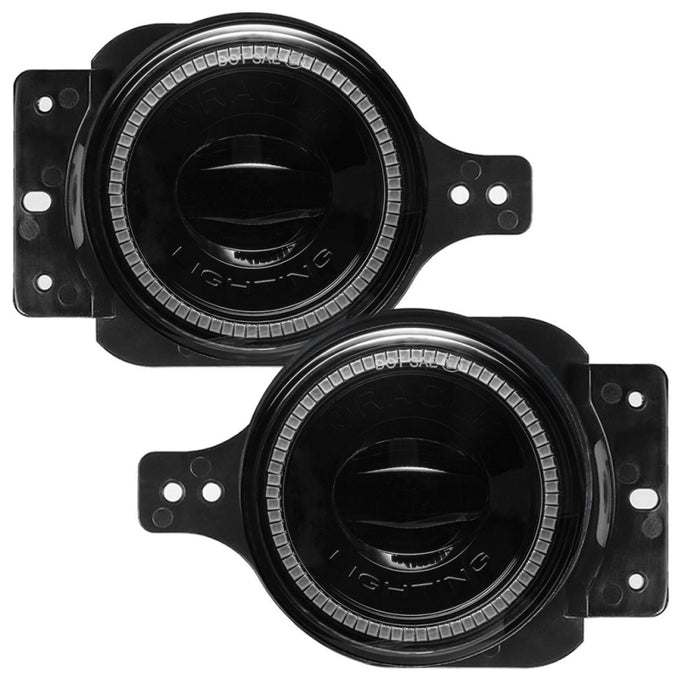 Oracle compatible with Jeep Wrangler JL/Gladiator JT Sport High Performance W LED Fog Lights Red SEE WARRANTY 5847-003