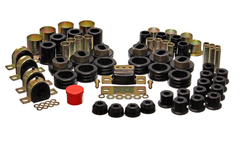 Energy Suspension 81-87 Chevy/GMC 2WD 1/2 Ton PickUp Black Hyper-flex Master Bushing Set 3.18108G