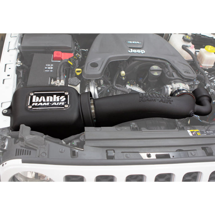 Banks Power 18-20 compatible with Jeep 3.6L Wrangler (JL) Ram-Air Intake System Dry Filter 41843-D