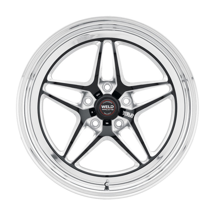 Weld S81 18x10.5 / 5x4.75 BP / 8.7in. BS Black Wheel 3.18 ID (Med Pad) 81MB8105B87A