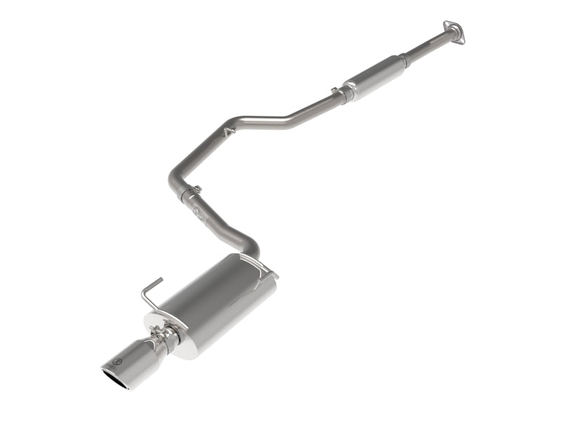 aFe POWER Takeda 12-16 Subaru Impreza 2.0L 2.5in 304SS CB Exhaust w/ Polished Tips 49-36052-P