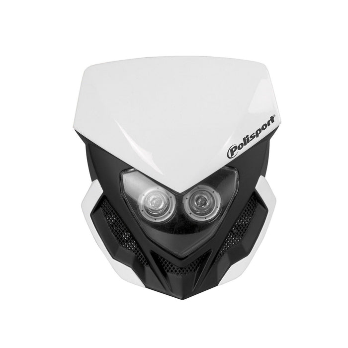 White Polisport Lookos EVO Headlight