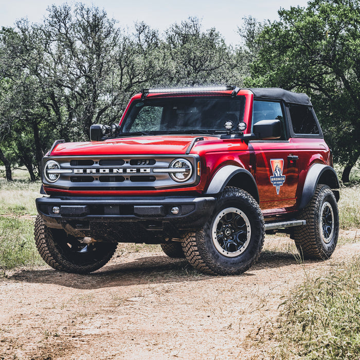 Rigid Industries 2021 Ford Bronco A-Pillar Light Kit (Incl. 360-spot and 360-Drive) 46722