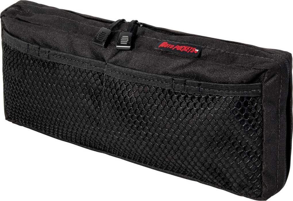 Moto Pockets Motorcycle Pannier/Side Case Lid Bag, 14"x6" 2.75 Liters, Quick Installation, Made in the USA