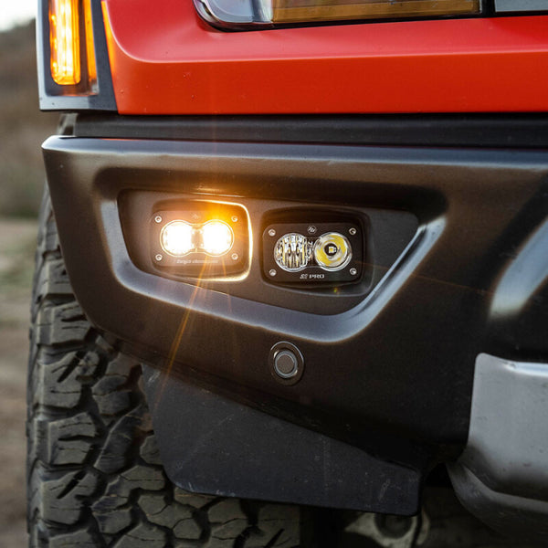 Baja Designs 21+ Fits Ford Raptor S2 SAE Pro Fog Pocket Light Kit 448182