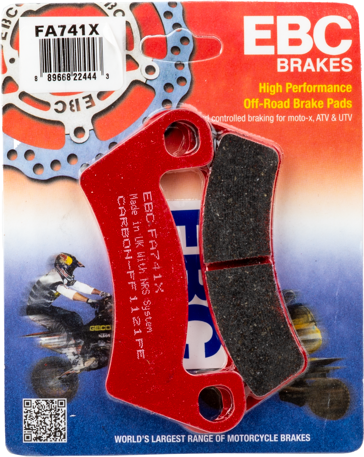Ebc FA741X X Series Carbon Brake Pads