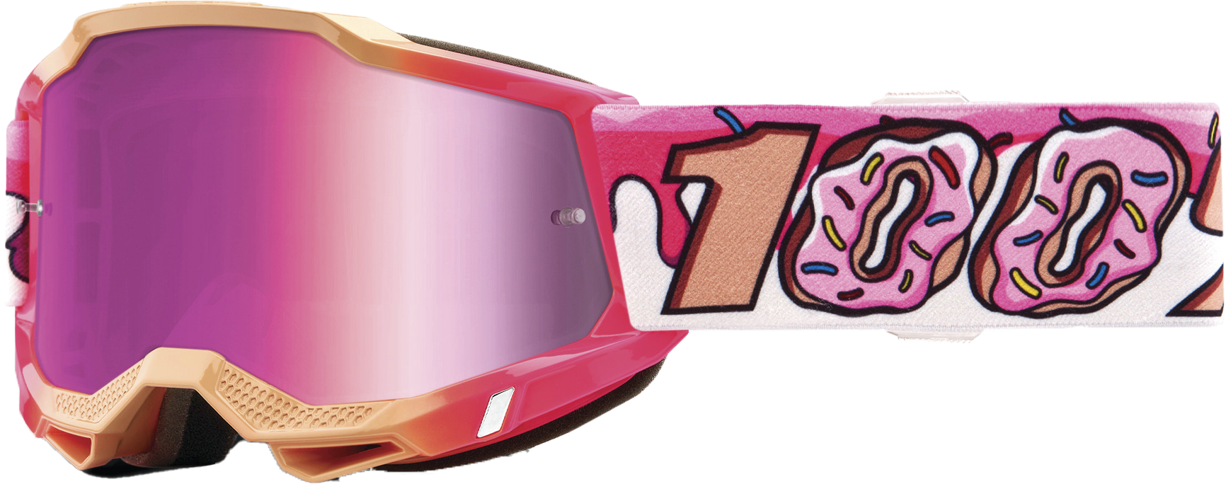 ACCURI 2 Youth Goggle Donut Mirror Pink Lens