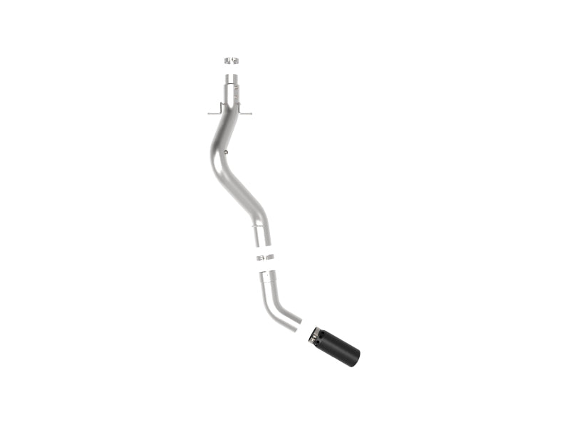 aFe Large Bore-HD 5 IN 409 SS DPF-Back Exhaust System w/Black Tip 20-21 GM Truck V8-6.6L 49-44125-B