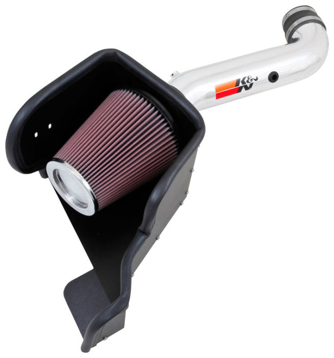 K&N 2013 Compatible with Dodge Ram 1500 V8-4.7L High Flow Performance Air Intake Kit 77-1571KP