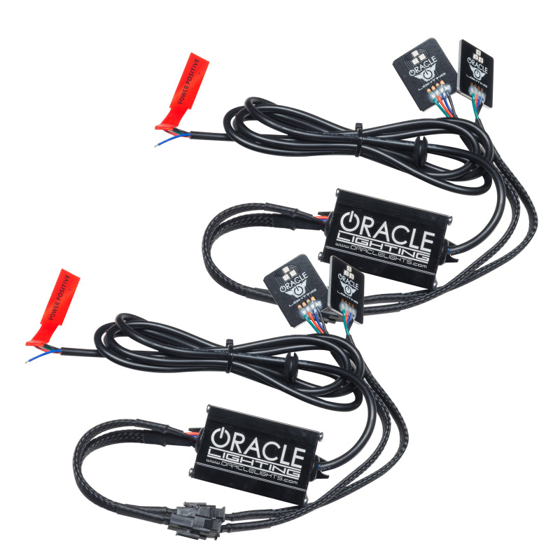 Oracle 19-21 Fits Ram 1500 RGB Headlight Demon Eye Kit LED Projector W/O Controller See Warranty 1456-334