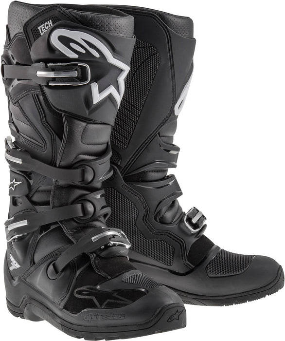 Alpinestars 2012114-10-9 Tech 7 Enduro Boots Black Sz 09