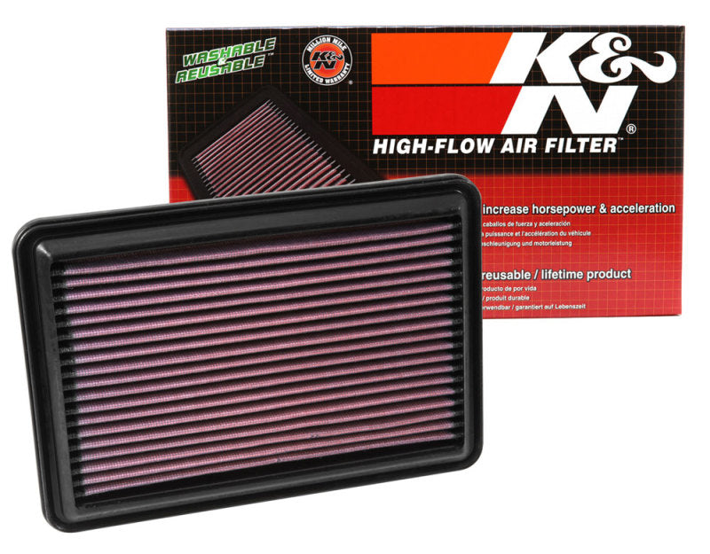 K&N 14-15 Compatible with Nissan Rogue 2.5L L4 Drop In Air Filter 33-5016