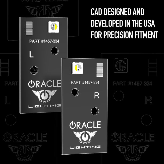 Oracle 14-21 Compatible with Infiniti Q50 RGB+W Headlight DRL Upgrade Kit ColorSHIFT w/ 2.0 Cntrl SEE WARRANTY 1457-333