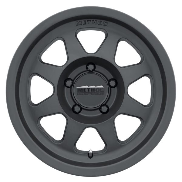Method MR701 17x9 -12mm Offset 5x5.5 108mm CB Matte Black Wheel MR70179055512N