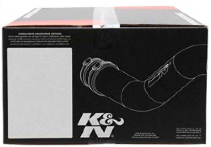 K&N Performance Intake Kit TYPHOON; MAZDA 6, L4-2.3L, 03-06; SILVER 69-6025TS