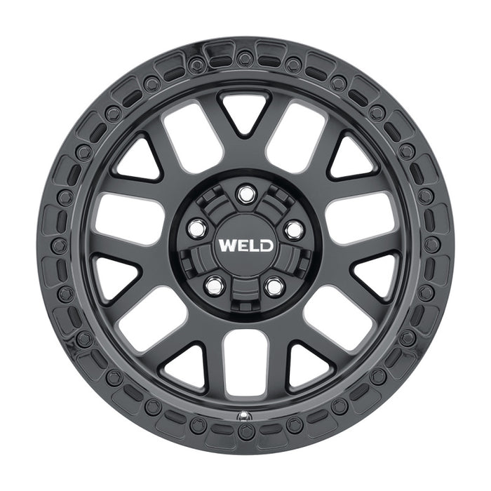 Weld Off-Road W104 17X8.5 Cinch 5X108 5X114.3 ET38 BS6.25 Satin Black / Gloss Black 72.56 W10478502625