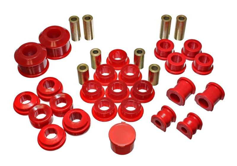 Energy Suspension 02-05 Honda Civic Si Red Hyper-Flex Master Bushing Set 16.18112R