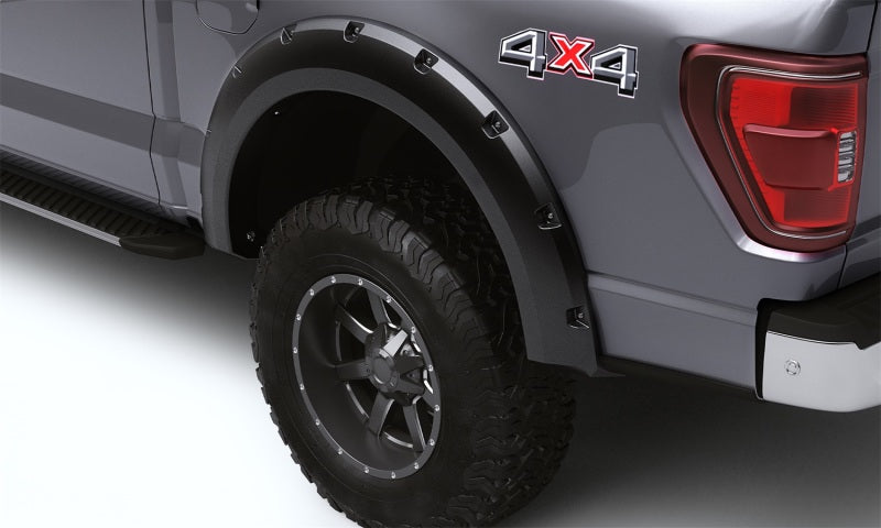 Bushwacker 15-17 Ford F-150 Forge Style Flares 4pc Black 28119-08