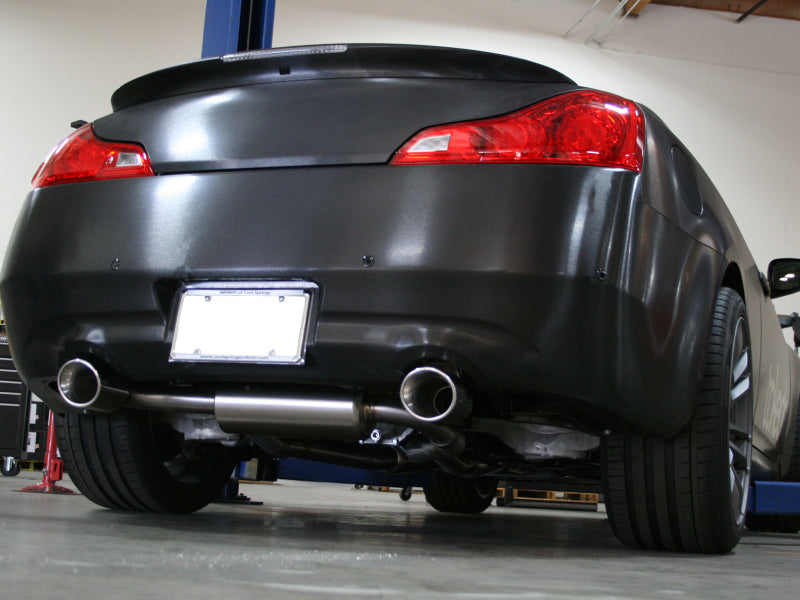 aFe Takeda 2-1/2in 304SS Cat-Back Exhaust Compatible with Infiniti G37 08-13/Q60 14-15 V6-3.7 w/ Polished Tips 49-36103-P