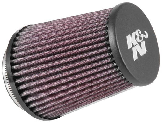 K&N Universal Rubber Filter 3in Flg 4-1/2inch OD B / 2-1/4inch H Black Top RE-5286