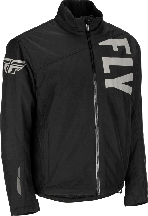 Fly Racing 2023 Aurora Jacket (Black, 4X-Large)