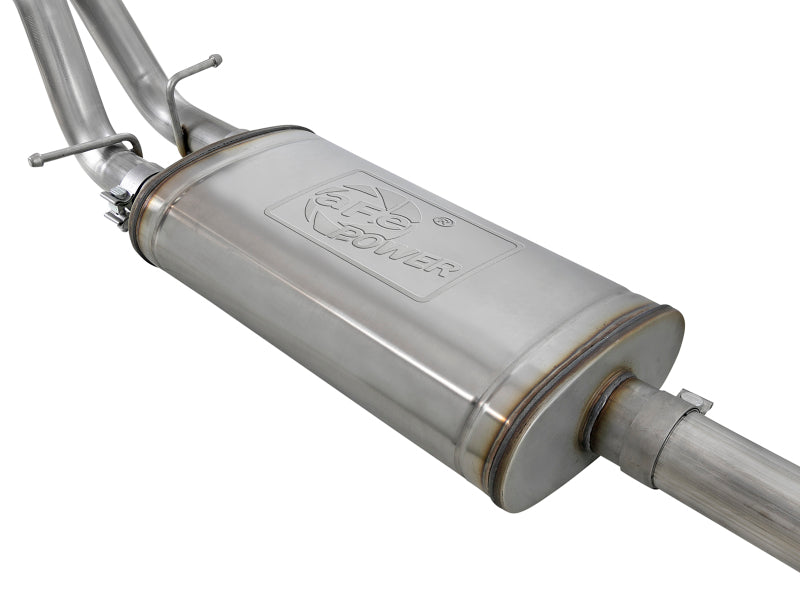 aFe Vulcan Series 3in 304SS Exhaust Cat-Back w/ OE Tips 2019 GM Silverado / Sierra 1500 V8-5.3L 49-34103