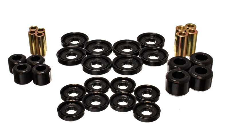 Energy Suspension Front Control Arm Bushing Set Black 5.3142G