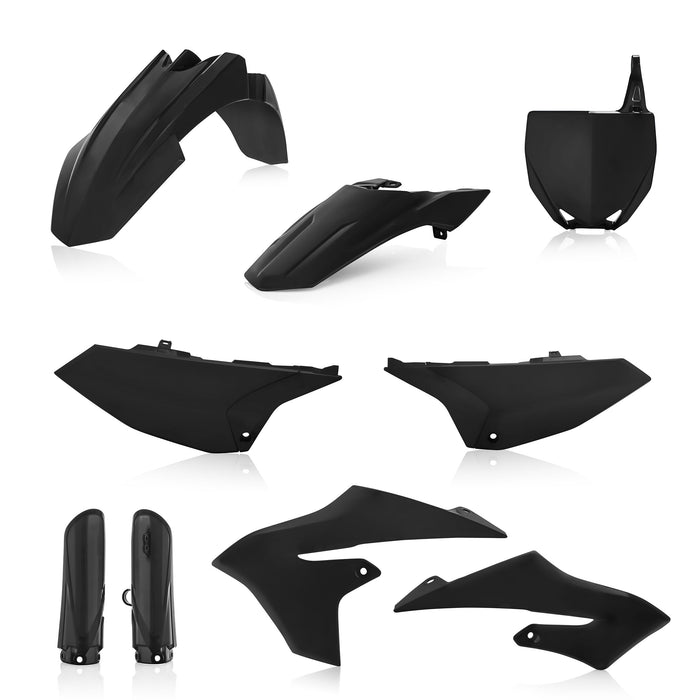 Acerbis Full Plastic Kit (BLACK) For 18-23 YAMAHA YZ65