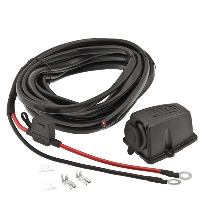 ARB Fridge Wiring Kit 6M W/Threaded Socket 10900027