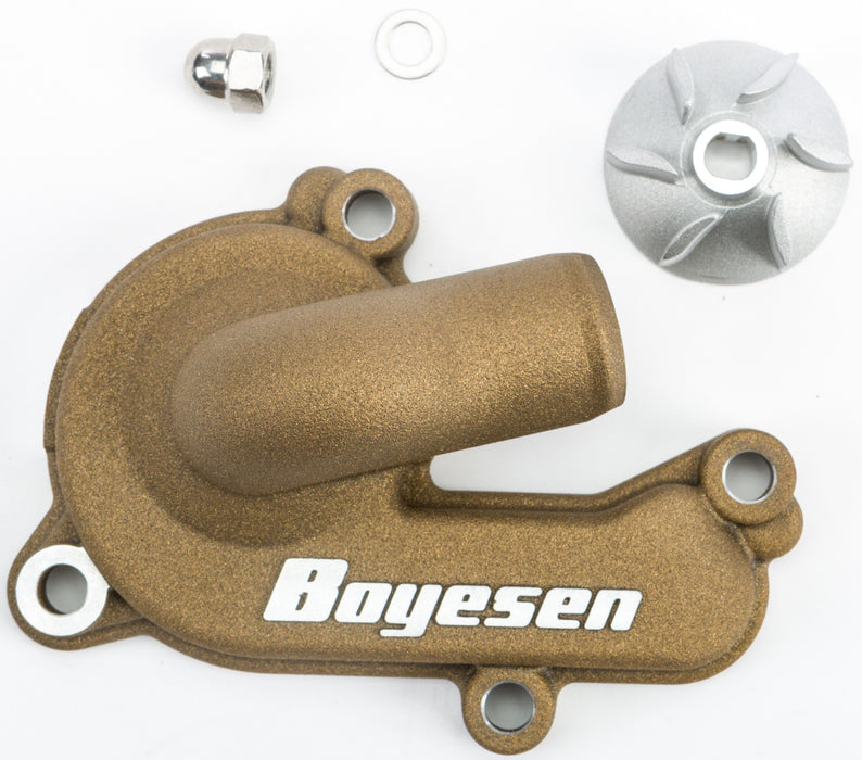 Boyesen WPK-44AM Supercooler Water Pump Cover and Impeller Kit, Magnesium