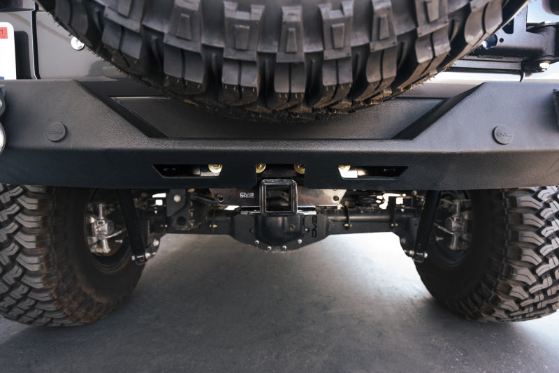 DV8 Offroad 07-21 compatible with Jeep Wrangler (JK/JL) Bolt-On Hitch w/o Lights AHJP-02