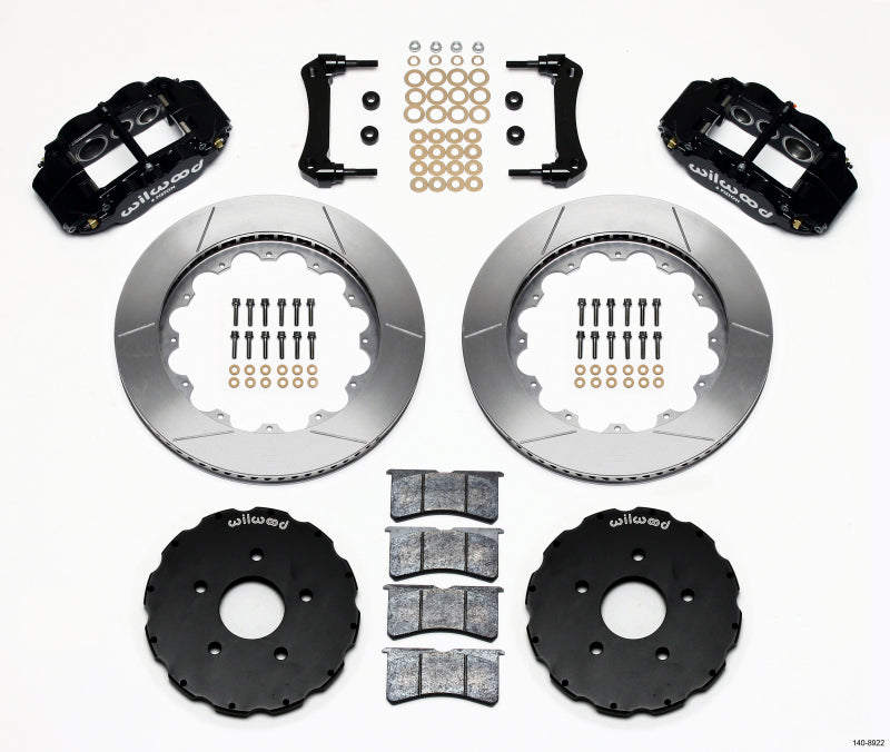 Wilwood Narrow Superlite 6R Front Hat Kit 14.00in 2005-up Corvette C6 140-8922