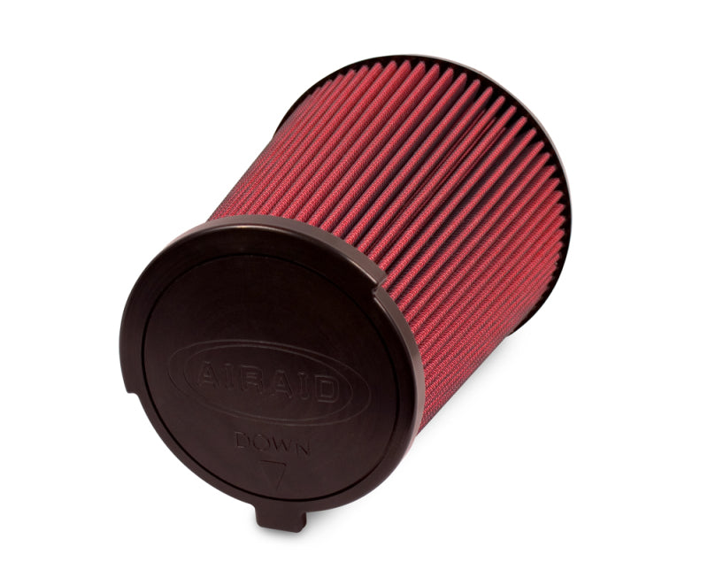 Airaid 10-14 Ford Mustang Shelby 5.4L Supercharged Direct Replacement Filter Oiled / Red Media 860-399