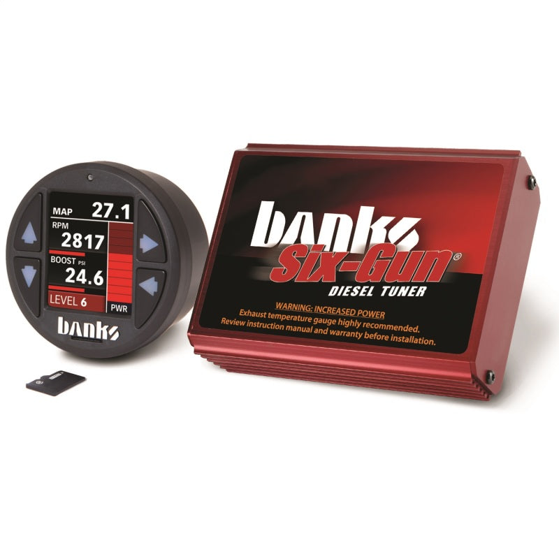 Banks 03-05 Compatible with Dodge 2500/3500 5.9L Diesel Six-Gun Diesel Tuner w/ iDash-1.8 DataMonster 61448