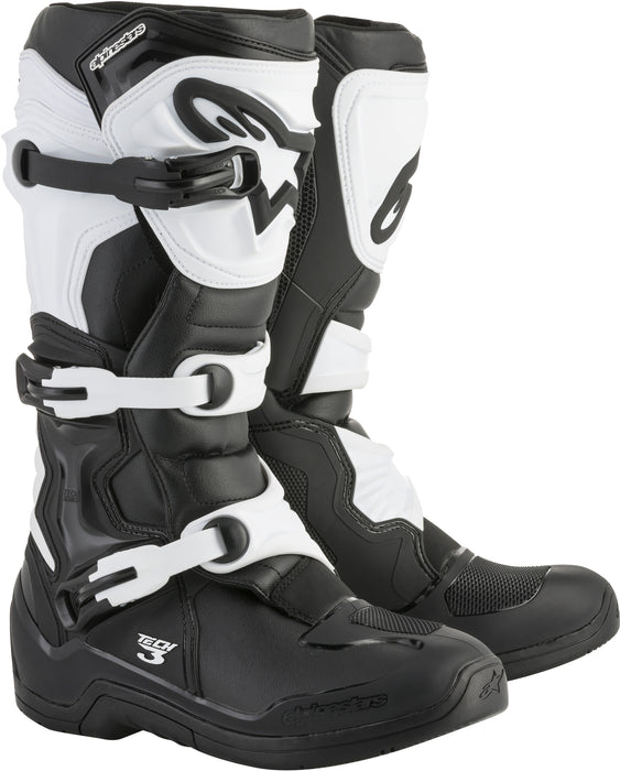 Alpinestars 2013018-12-6 Unisex-Adult Tech 3 Boots Black/White Sz 06 (Multi, one_size)