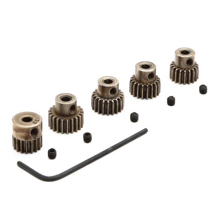 Dynamite Pinion Gear Set 17T. 18T 19T 20T 21T x 48P DYNG4810 Electric Car/Truck Option Parts