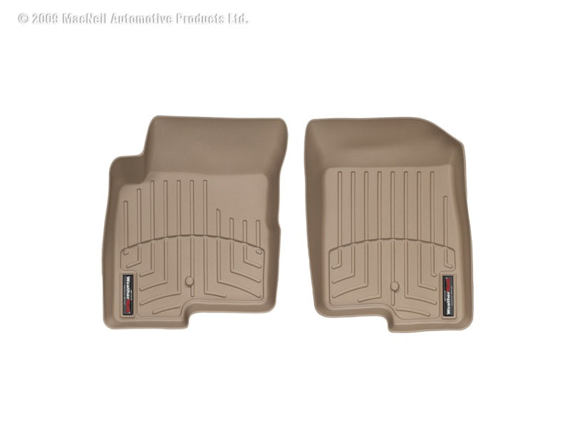 WeatherTech 07+ compatible with Jeep Patriot Front FloorLiner Tan 450861