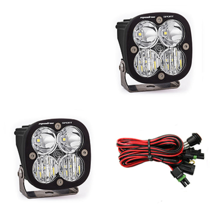 Baja Designs Squadron Sport Driving/Combo Pair LED Light Pods Clear 557803