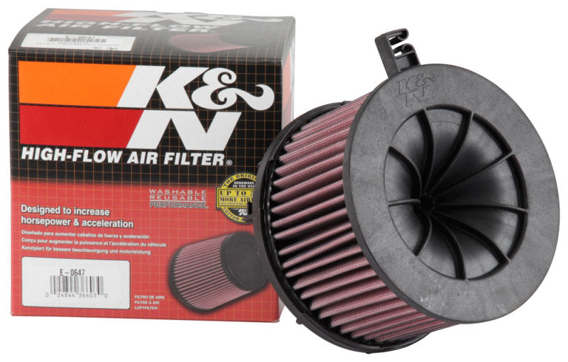 K&N 15-18 Audi A4 L4-2.0 F/I Replacement Drop In Air Filter E-0647