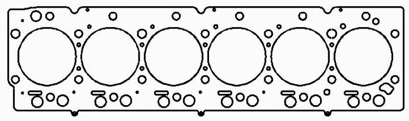 Cometic Compatible with Dodge Cummins Diesel 6.7L 4.312 inch Bore .052 inch MLX Headgasket C5609-052