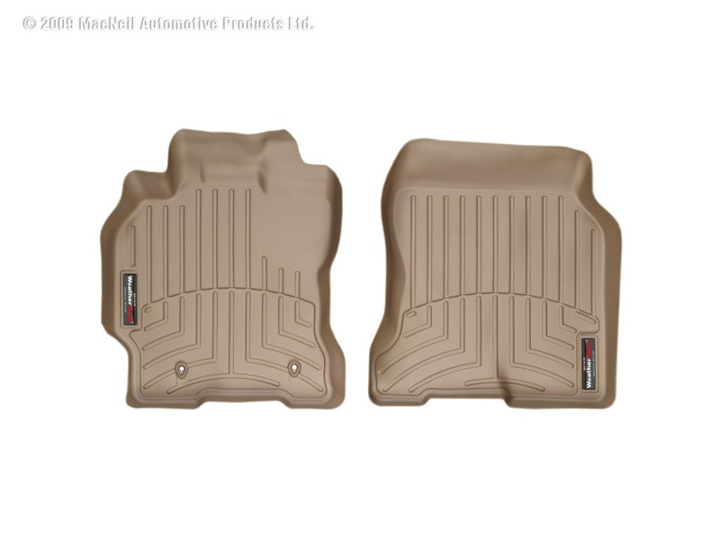 WeatherTech 04-09 Toyota Prius Front FloorLiner Tan 450851