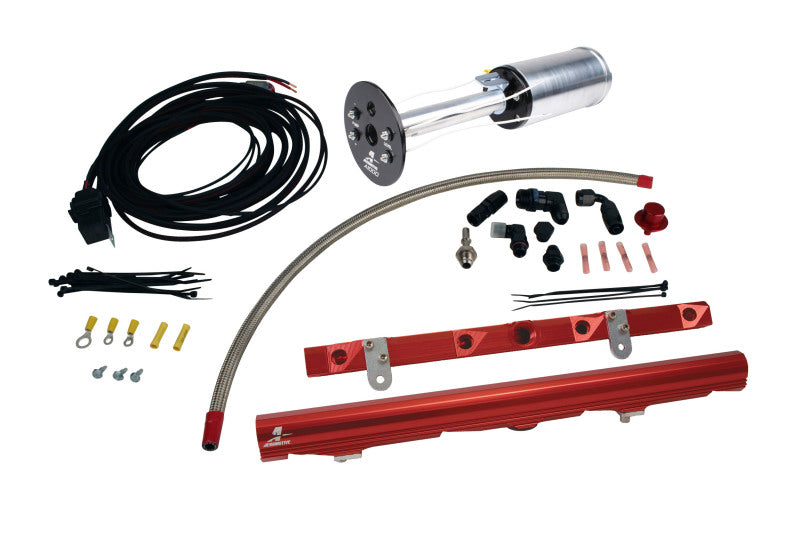 Aeromotive C6 Corvette Fuel System A1000/LS2 Rails/Wire Kit/Fittings 17174